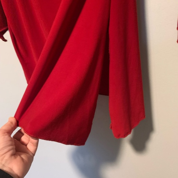 Dynamite Asymmetrical Ladies Dressy Top - Picture 3 of 5